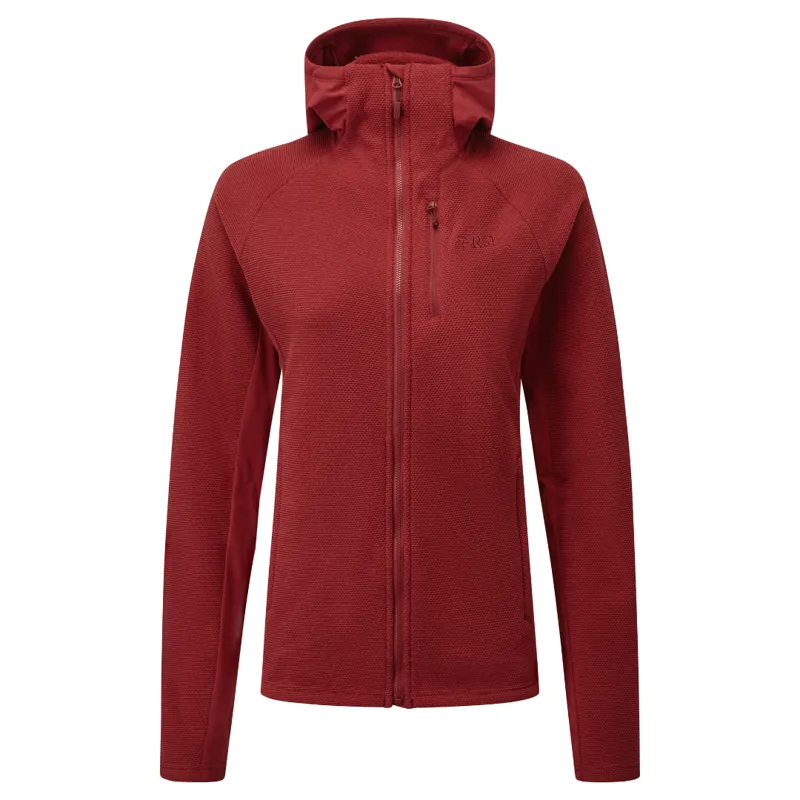 Rab Women's Capacitor Hoody 10 Crimson